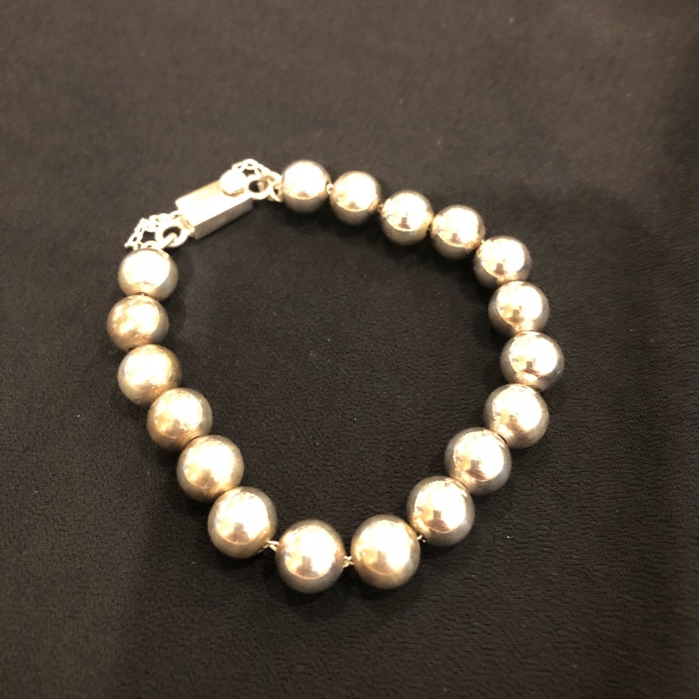 Silpada silver ball bracelet